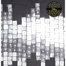 Load image into Gallery viewer, Black &amp; Silver Embellished Sequins