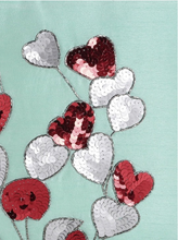 Load image into Gallery viewer, Multicoloured Heart Sequins