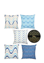 Load image into Gallery viewer, Sky Blue Abstract - Set Of 5