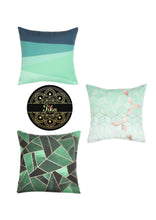 Load image into Gallery viewer, Mint Green Geometric - Set Of 3