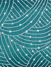 Load image into Gallery viewer, Teal Shell Embellished Sequins