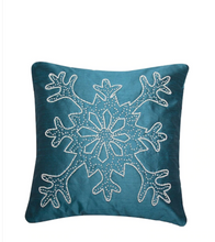Load image into Gallery viewer, Teal Snowflakes