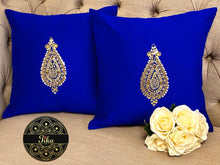 Load image into Gallery viewer, Royal Blue Zardozi